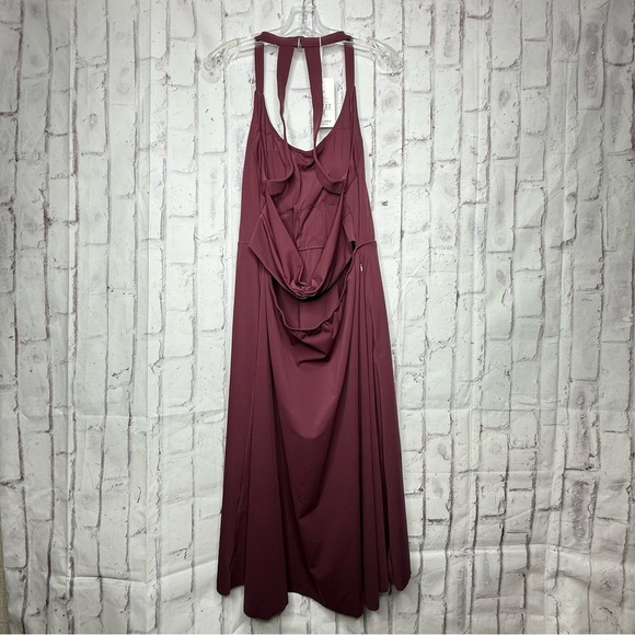Halara Womens Play It My Way Athletic Dress Size 3x Burgundy Stretch Active - Picture 2 of 7